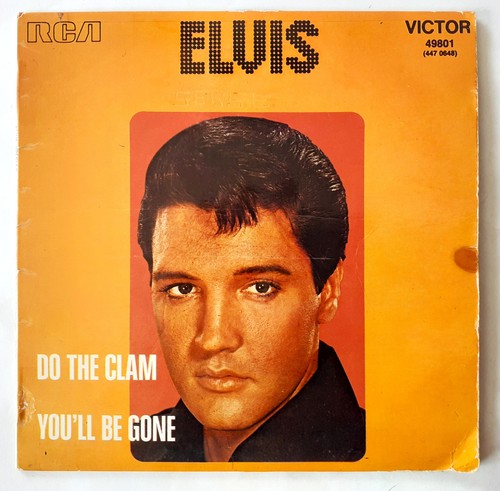 45t elvis presley the clam - the,