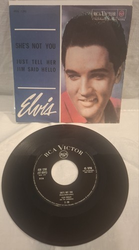 Elvis presley she not you - she's,