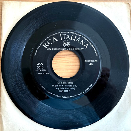 Elvis presley 45g - ,