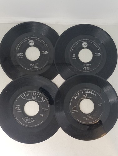 Lotto elvis 45 giri - 4x,