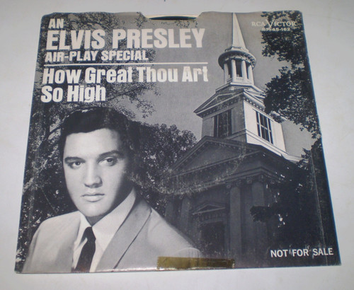 Rare elvis presley rpm air - rare,