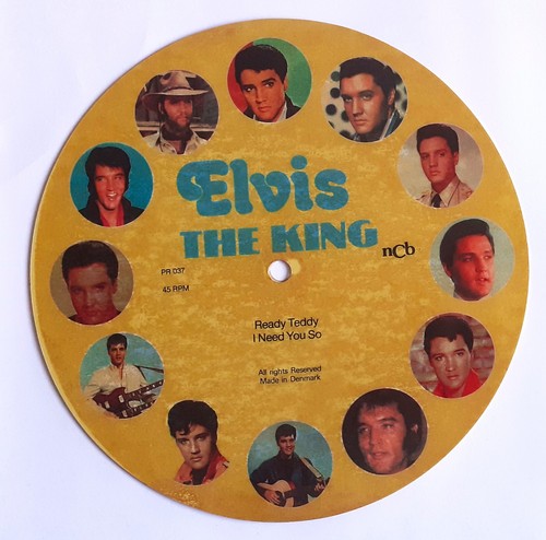 45t picture disc elvis presley - picture,