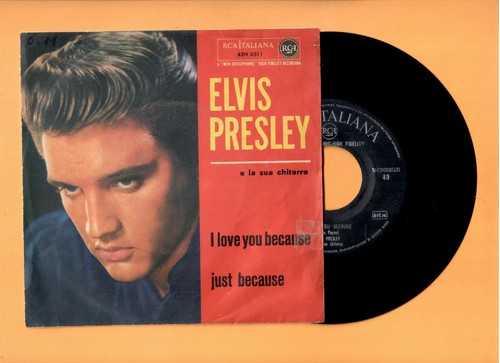 45gg elvis presley i - 7",