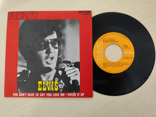 Elvis you don have say - you, don't