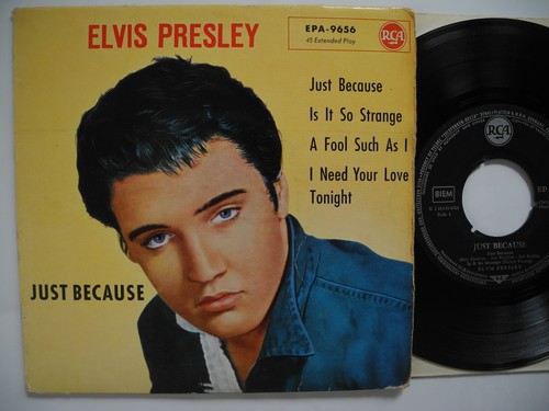 Elvis presley just because - just, 3