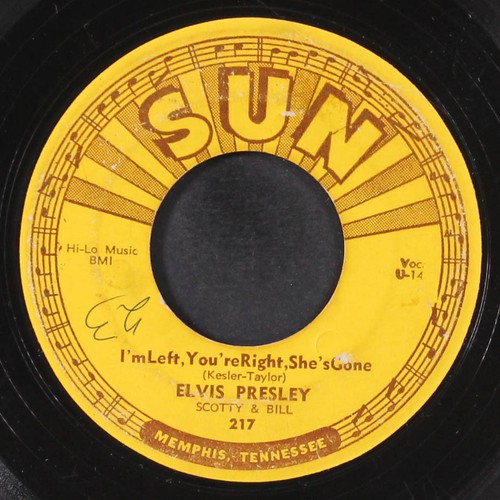 Elvis presley rpm - 7", 45