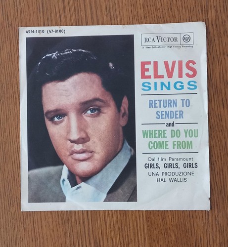Elvis sings vinile - vinile, giri