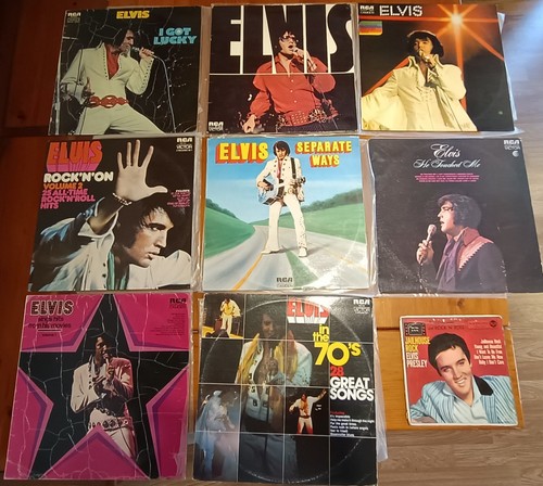 Lotto dischi elvis - lotto, di