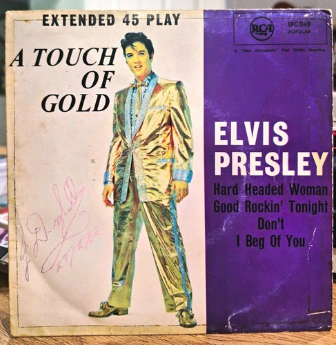 Elvis presley touch gold - touch, of