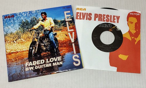Elvis 45rpm vinyl - ~, guitar